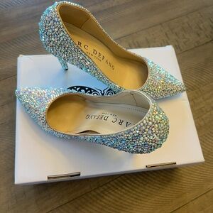 Women's AB Rhinestone Heels